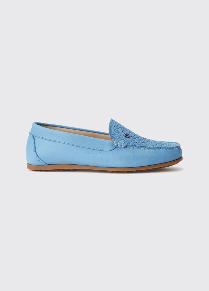 Dubarry Cannes Ladies Deck Shoe in Blue Mist